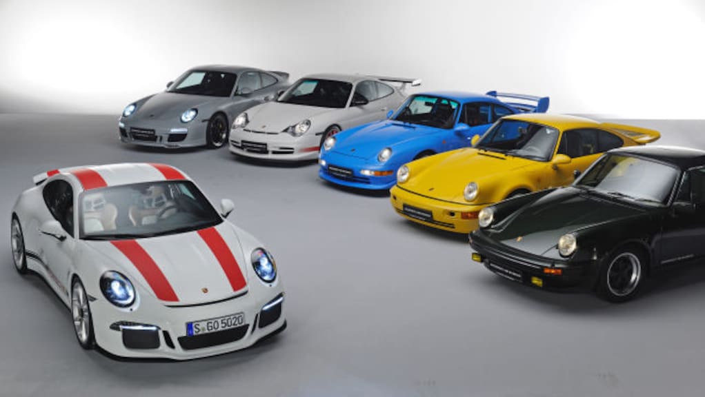 Der neue Porsche und seine Ahnen