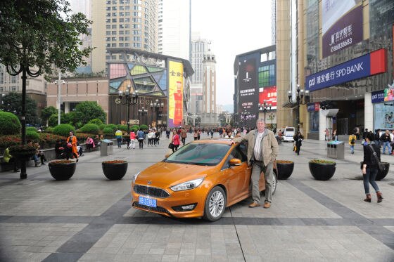 Mit dem Focus in Chongqing