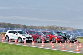 Vier kompakte Diesel-SUVs im Vergleich