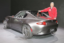 Mazda MX-5 RF (NYIAS 2016): Sitzprobe