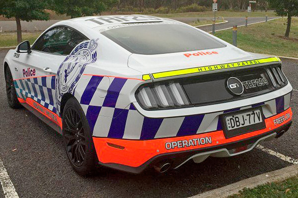 Ford Mustang Polizeiauto