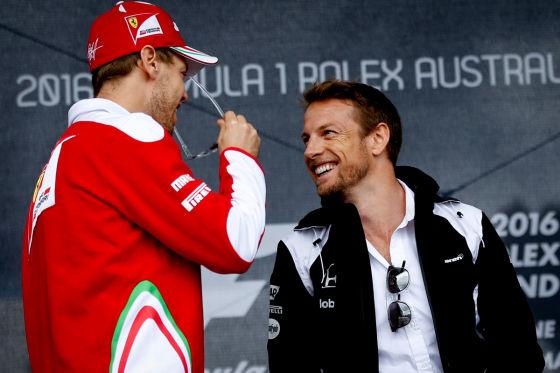 Vettel & Button