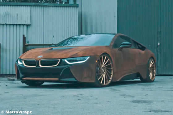 BMW i8 von Metro Wrapz