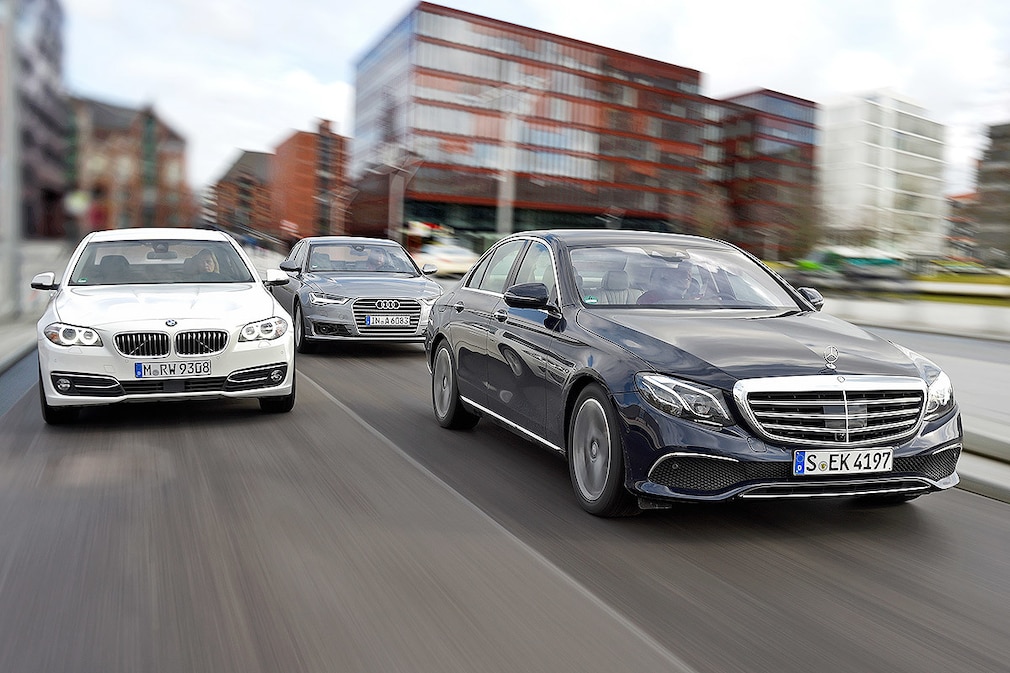 Audi A6 BMW 5er Mercedes E-Klasse