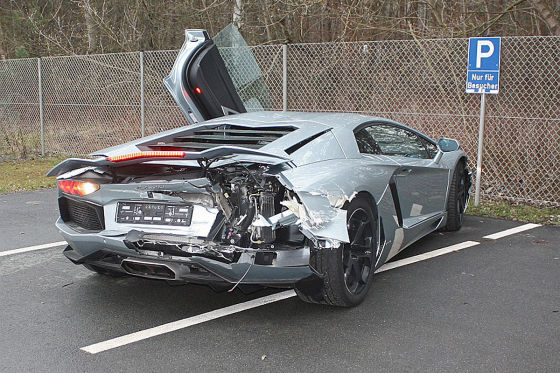 Lamborghini im Schleichtempo