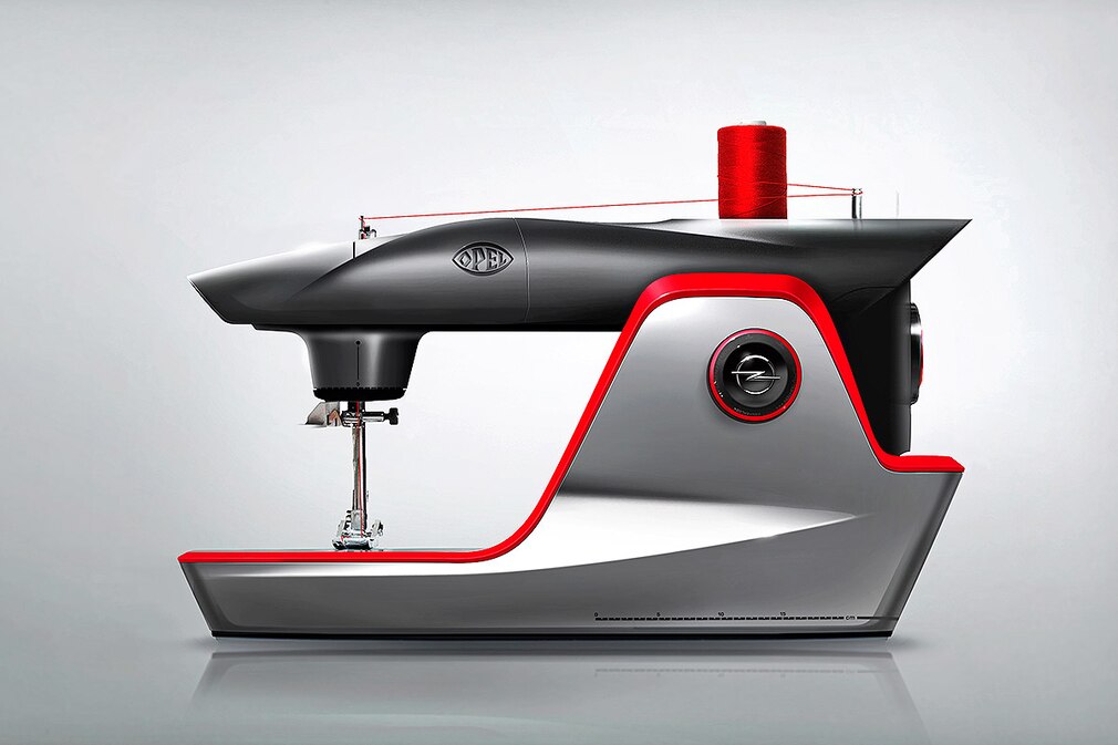 Opel Visionäre Nähmaschine