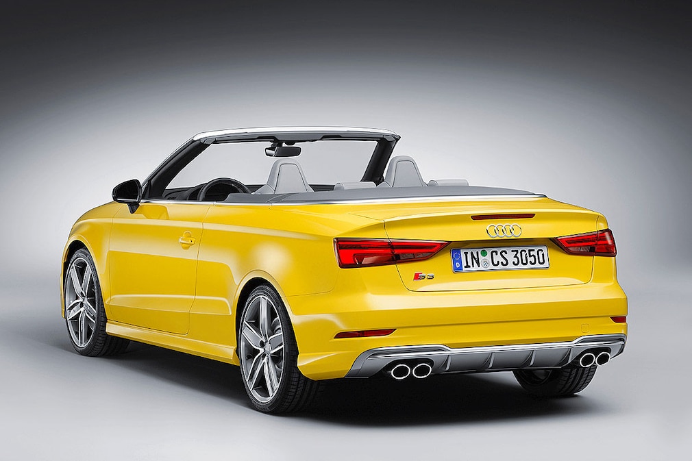 Audi A3 Cabrio Facelift  !!! SPERRFRIST 06. April 2016  00.00 Uhr !!!