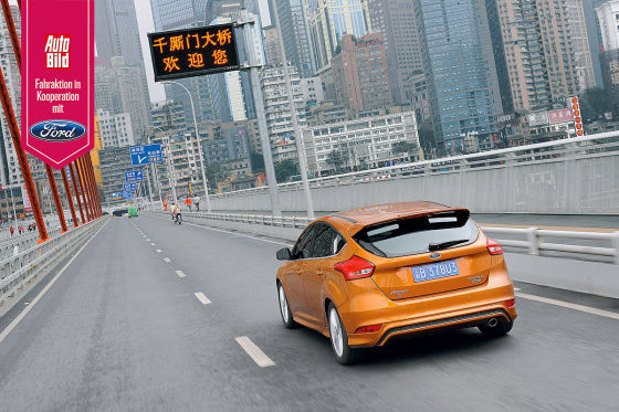 Ford Focus Weltreise China