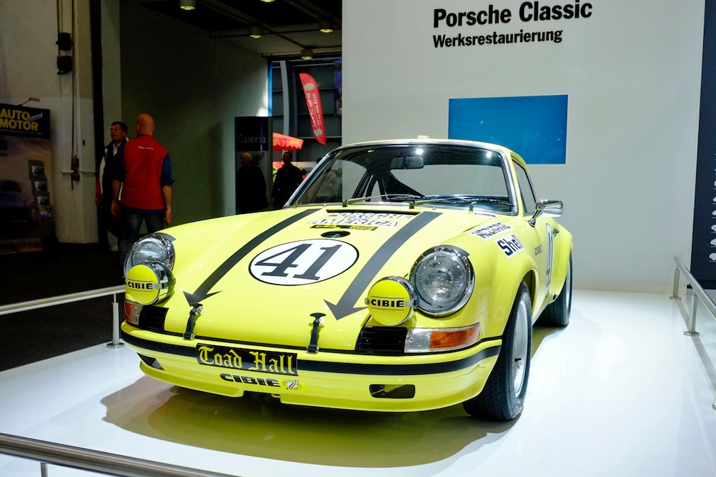 Restaurierter 911 2.5 S/T auf der Techno-Classica