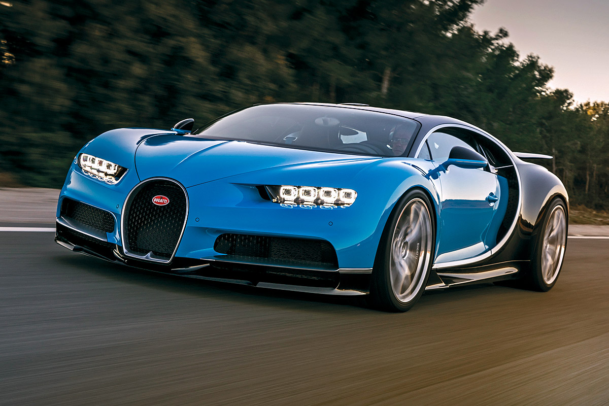 Bugatti Chiron Farbpalette   AUTO BILD