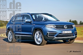 VW Passat SUV Illustration