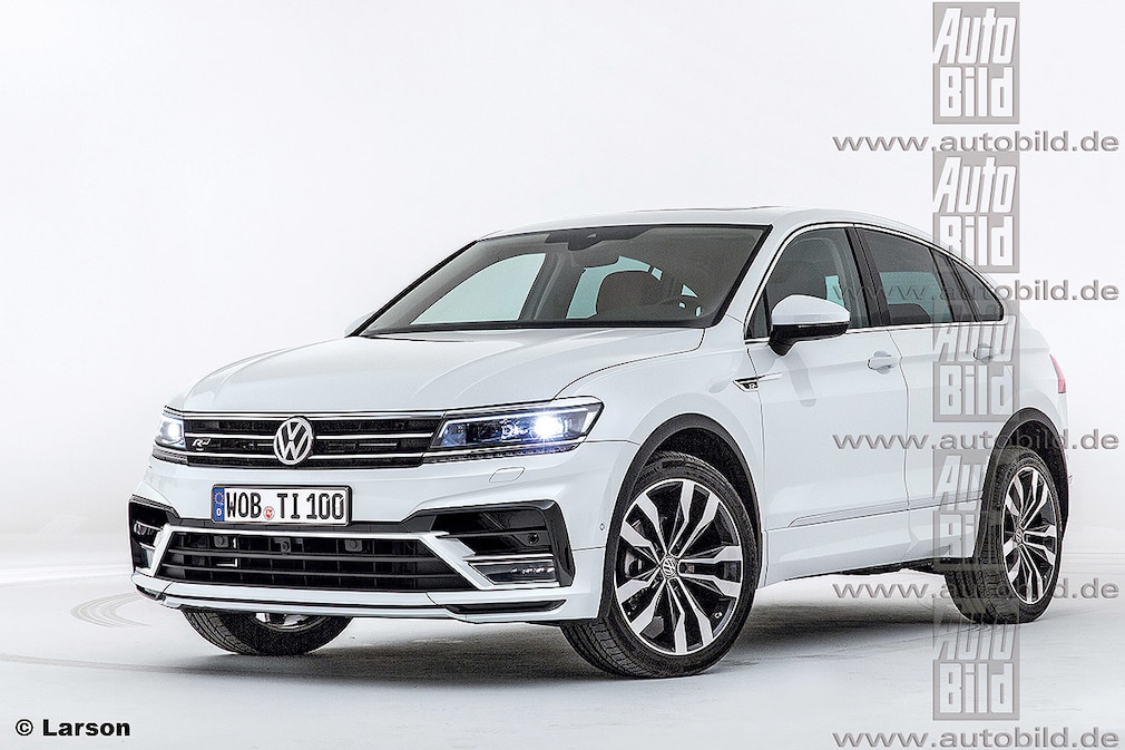 VW Tiguan Coupé !!! ILLUSTRATION !!!