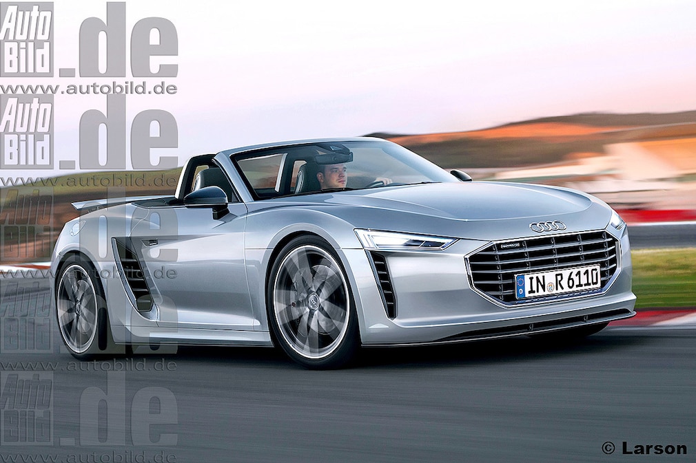 Audi R6 Illustration