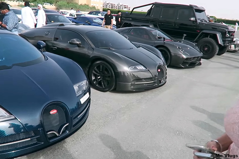 Autotreffen bei den Scheichs