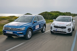 Kia Sportage VW Tiguan