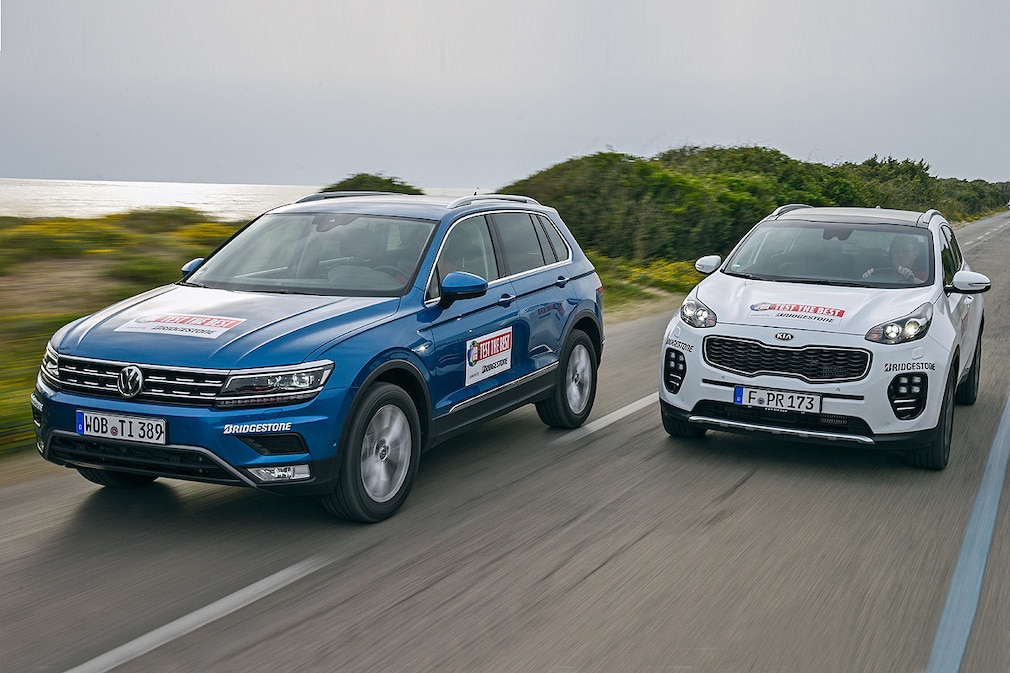 Kia Sportage VW Tiguan