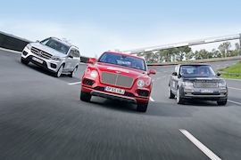 Bentley Bentayga Mercedes GLS Range Rover