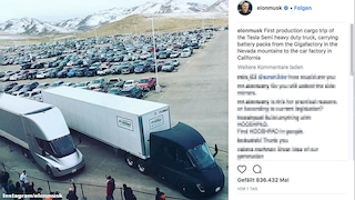 Tesla Pick-up und Lkw: Vorschau