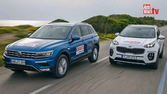 Kia gegen Volkswagen SUV