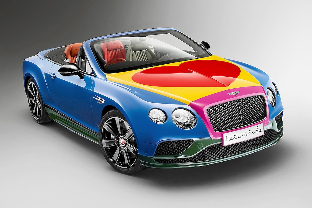 Bentley Continental GT V8 S Convertible - Sir Peter Blake Art Car