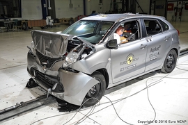 Euro NCAP Crashtest 2016 Suzuki Baleno