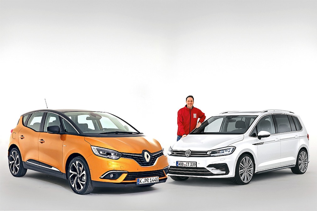 Renault Scénic VW Touran