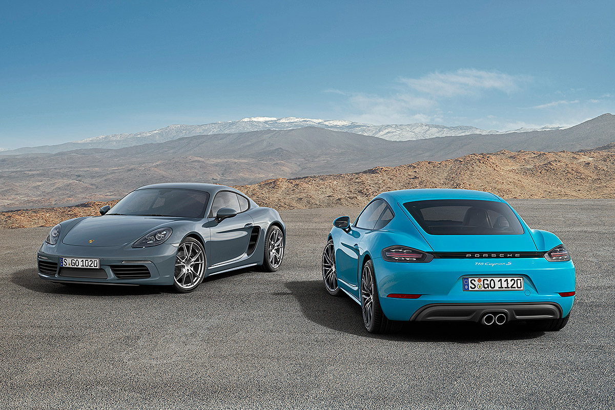 Porsche 718 Cayman und Cayman S 2016 Infos Preise AUTO BILD