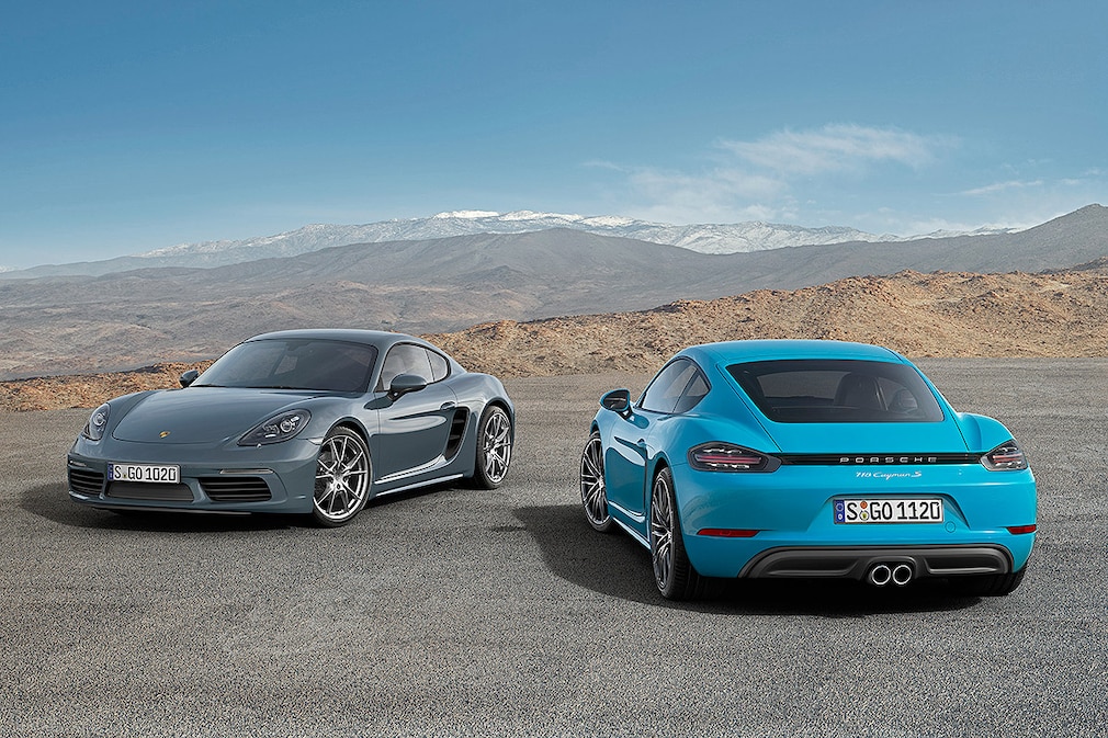Porsche 718 Cayman !!! SPERRFRIST 25. April 2016 00.01 Uhr !!!
