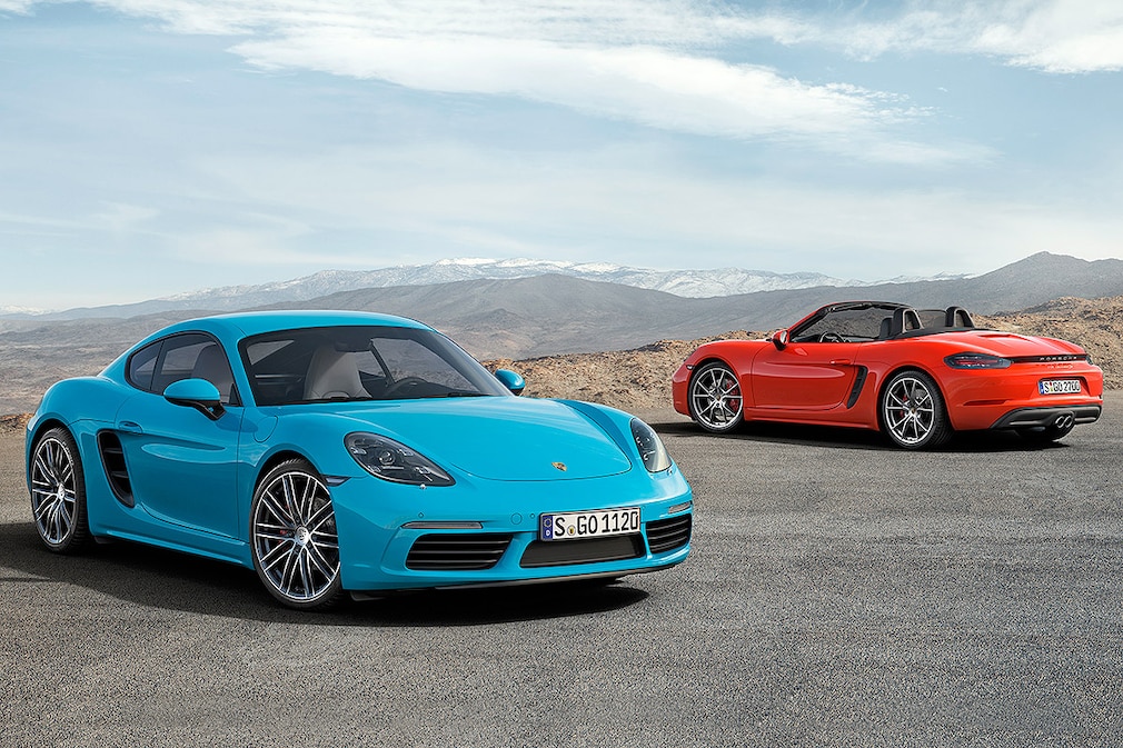 Porsche 718 Cayman !!! SPERRFRIST 25. April 2016 00.01 Uhr !!!