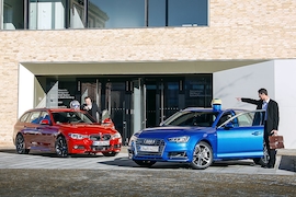 Audi A4 BMW 3er