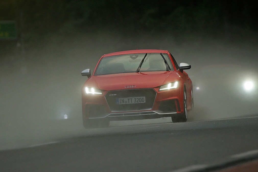Audi TT RS beim 24H Rennen Le Mans