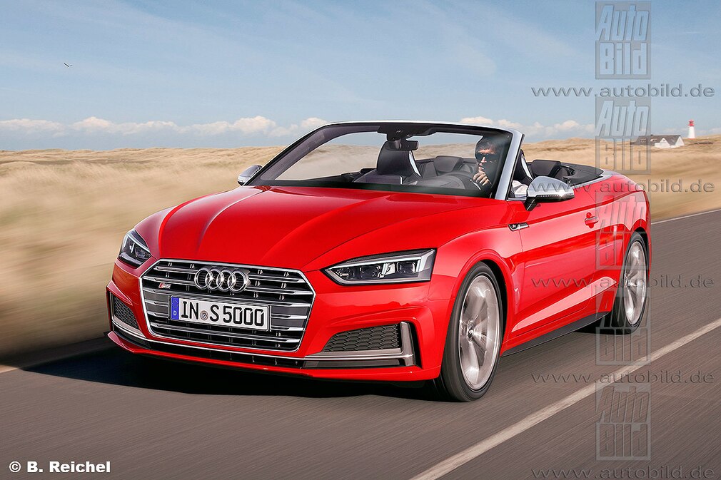 Audi A5/S5 Cabrio Illustration