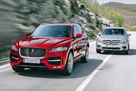 Jaguar F-Pace Mercedes GLC