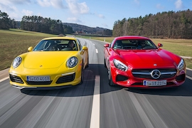 Mercedes-AMG GT Porsche 911