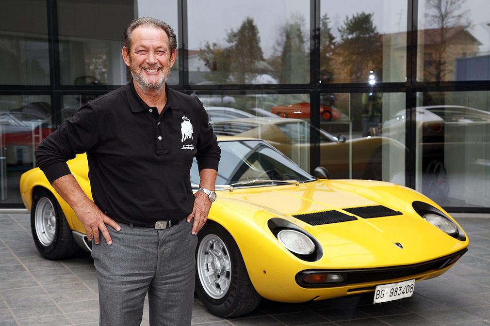 Lamborgini Cheftestfahrer Valentino Balboni