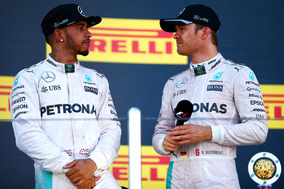 Hamilton & Rosberg
