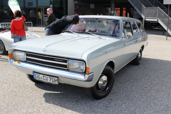 Check unterm grünen Baldachin