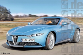 Alfa Romeo Brera Illustration
