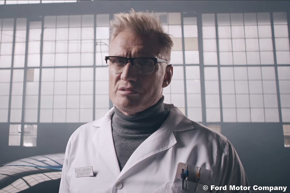 Lundgren wirbt für Ford