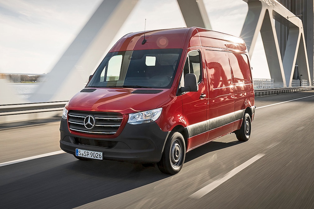 Mercedes Sprinter  !! Sperrfrist 13. April 2018 00:01 Uhr !!