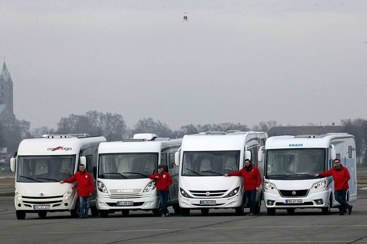 Vier Integrierte Wohnmobile Im Test Bilder Autobild De Was macht das schlanke einzelbettenmodell zum bestseller? vier integrierte wohnmobile im test