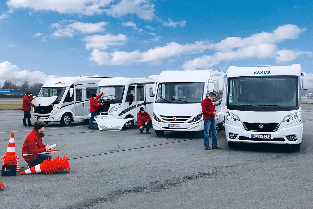 Knaus Van i 650 MEG, Bürstner Viseo i 690 G, Hymer Exsis-i 588, Carthago c-compactline I 138