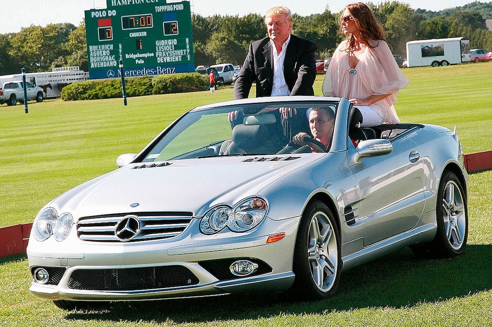 Donald Trump bei Mercedes-Benz Bridgehampton Polo Challenge 2007