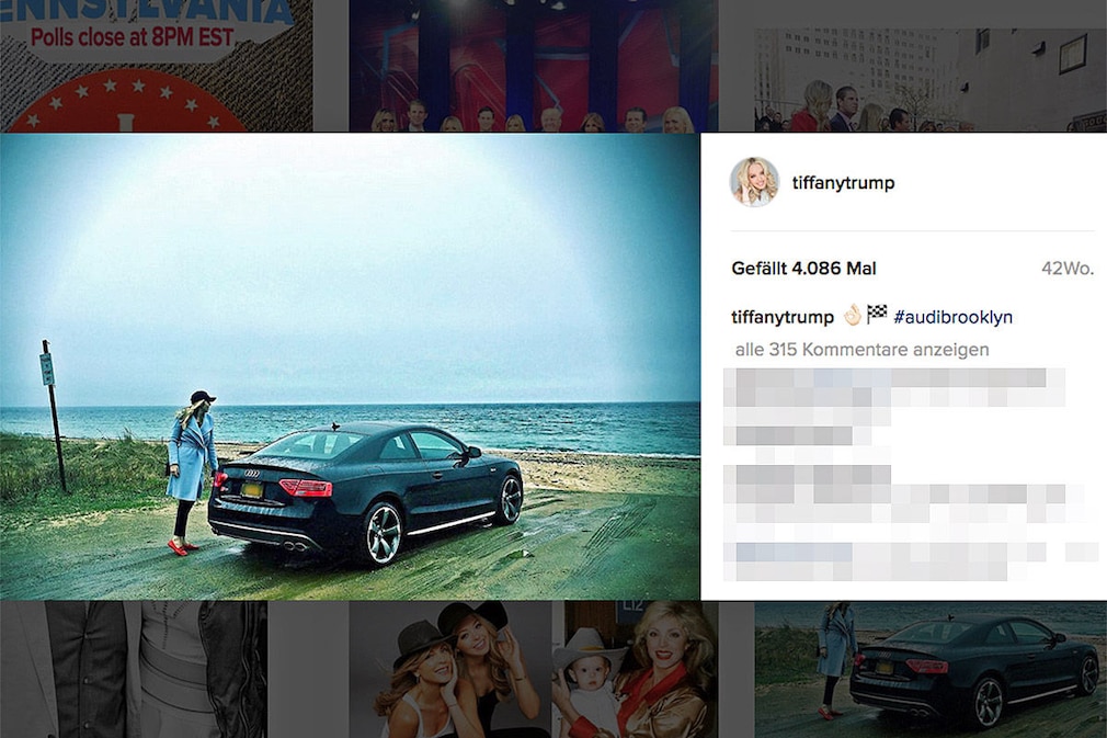 Tiffany Trump - Fuhrpark Familie Trump