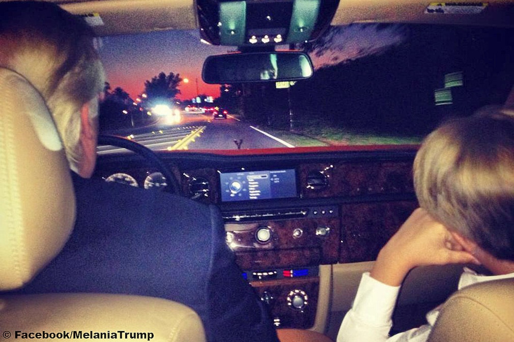 Melania Trump Rolls-Royce - Fuhrpark Familie Trump