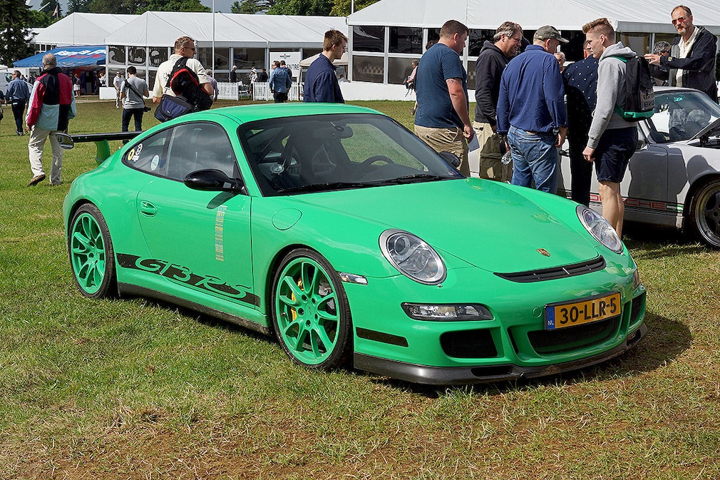 Farbenfrohe Porsche 911