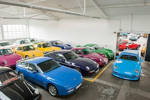 Farbenfrohe Porsche 911