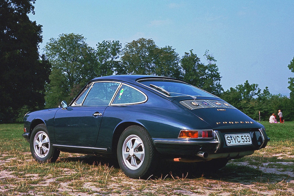 Farbenfrohe Porsche 911