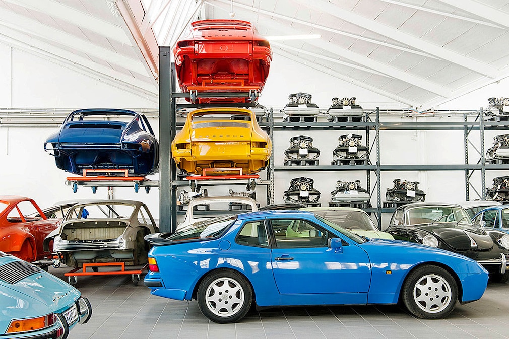 Farbenfrohe Porsche 911