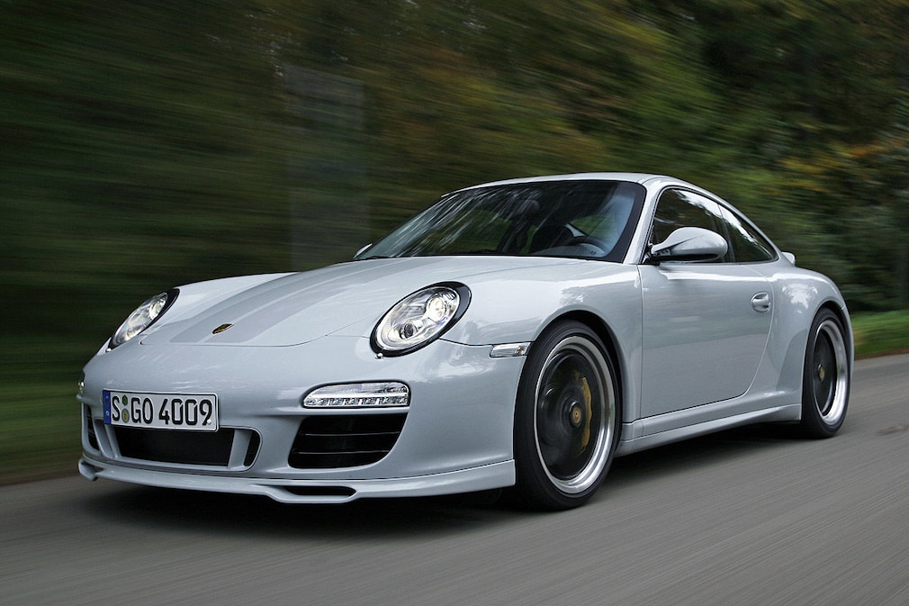 Farbenfrohe Porsche 911